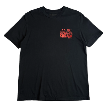 Amiri Chicago Exclusive Tee Black (USED)