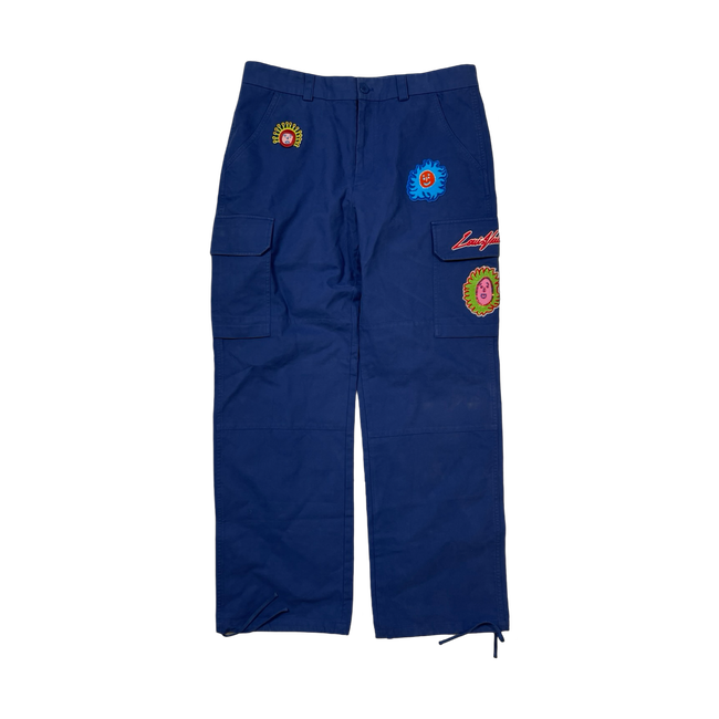 Louis Vuitton x Yayoi Kusama Cargo Pants Blue AW23 (USED)