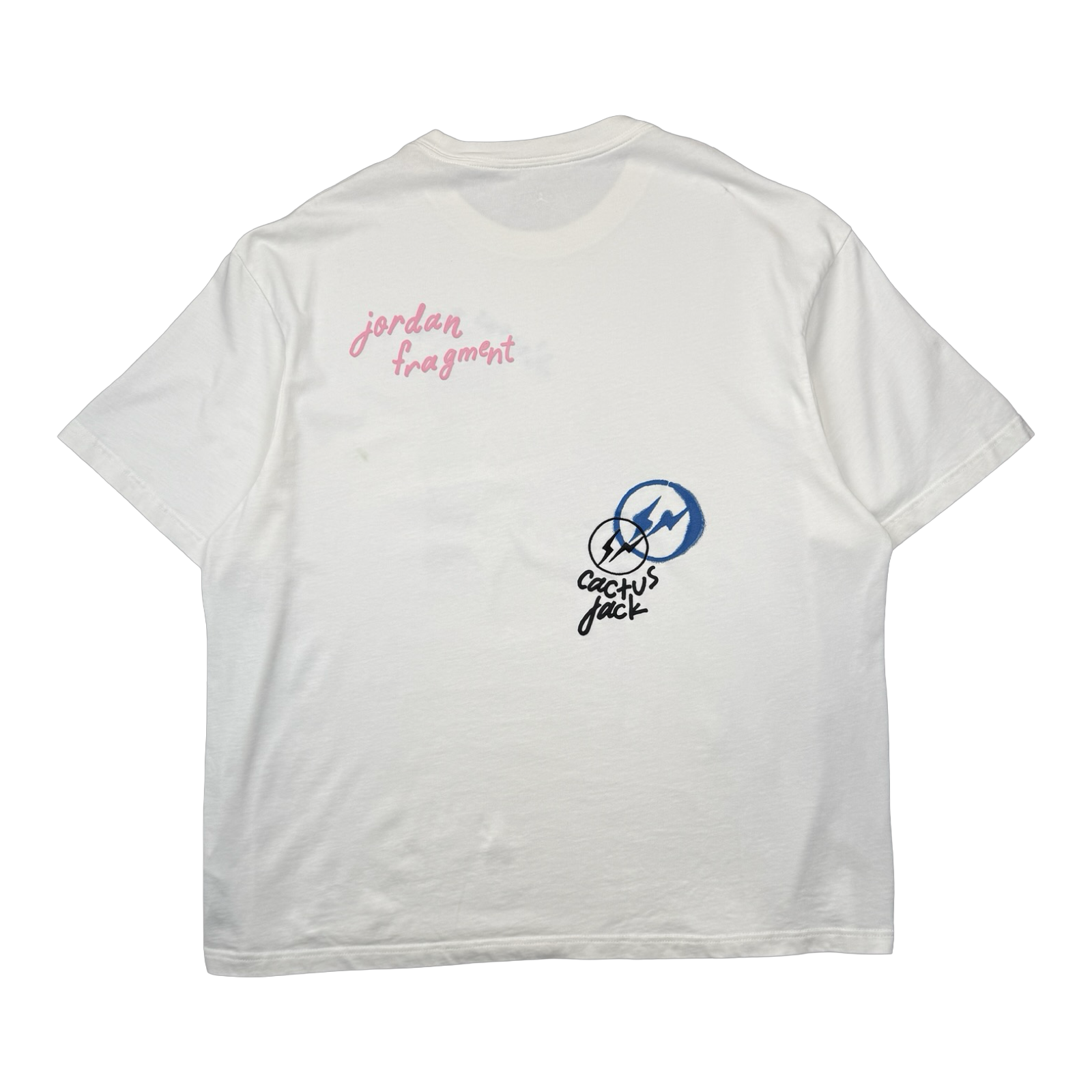 Travis Scott x Jordan x Fragment Tee White (USED)