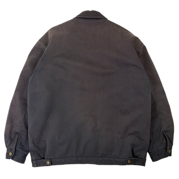 Vintage No Fear Sherpa Lined Detroit Style Jacket