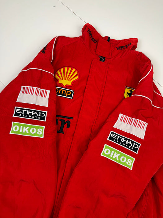 Vintage Ferrari Racing Jacket Red | Vitnage Clothing Store Canada