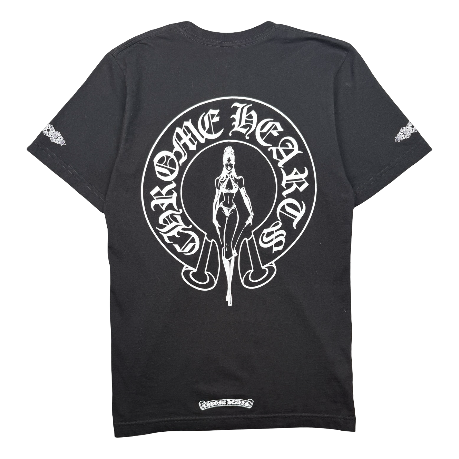 Chrome Hearts Deadly Doll Horseshoe Tee Black