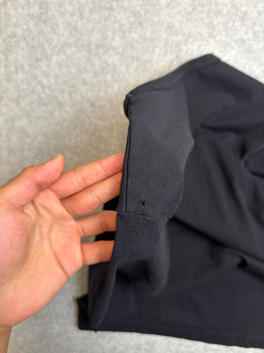 Chrome Hearts Embroidered Vertical Logo Pocket Tee Black | Vitnage Clothing Store Canada