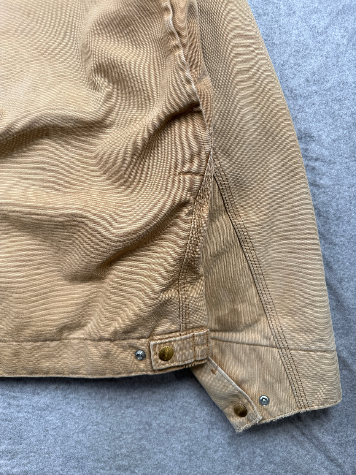 Vintage Carhartt Detroit Insulated Jacket Beige