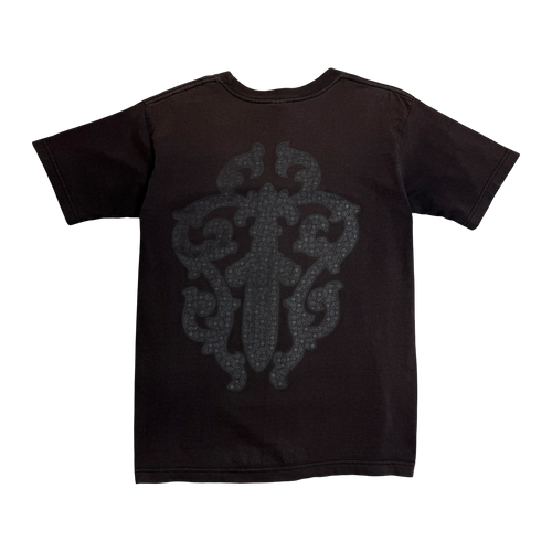 Vintage Chrome Hearts Vine Dagger Pocket Tee Black | Vintage Clothing Store Canada