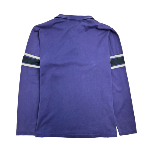 (M) Vintage Harley Davidson Colar L/S Tee Purple | Vintage Clothing Store Canada