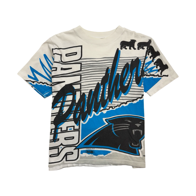 Vintage '93 AOP Carolina Panthers Tee White