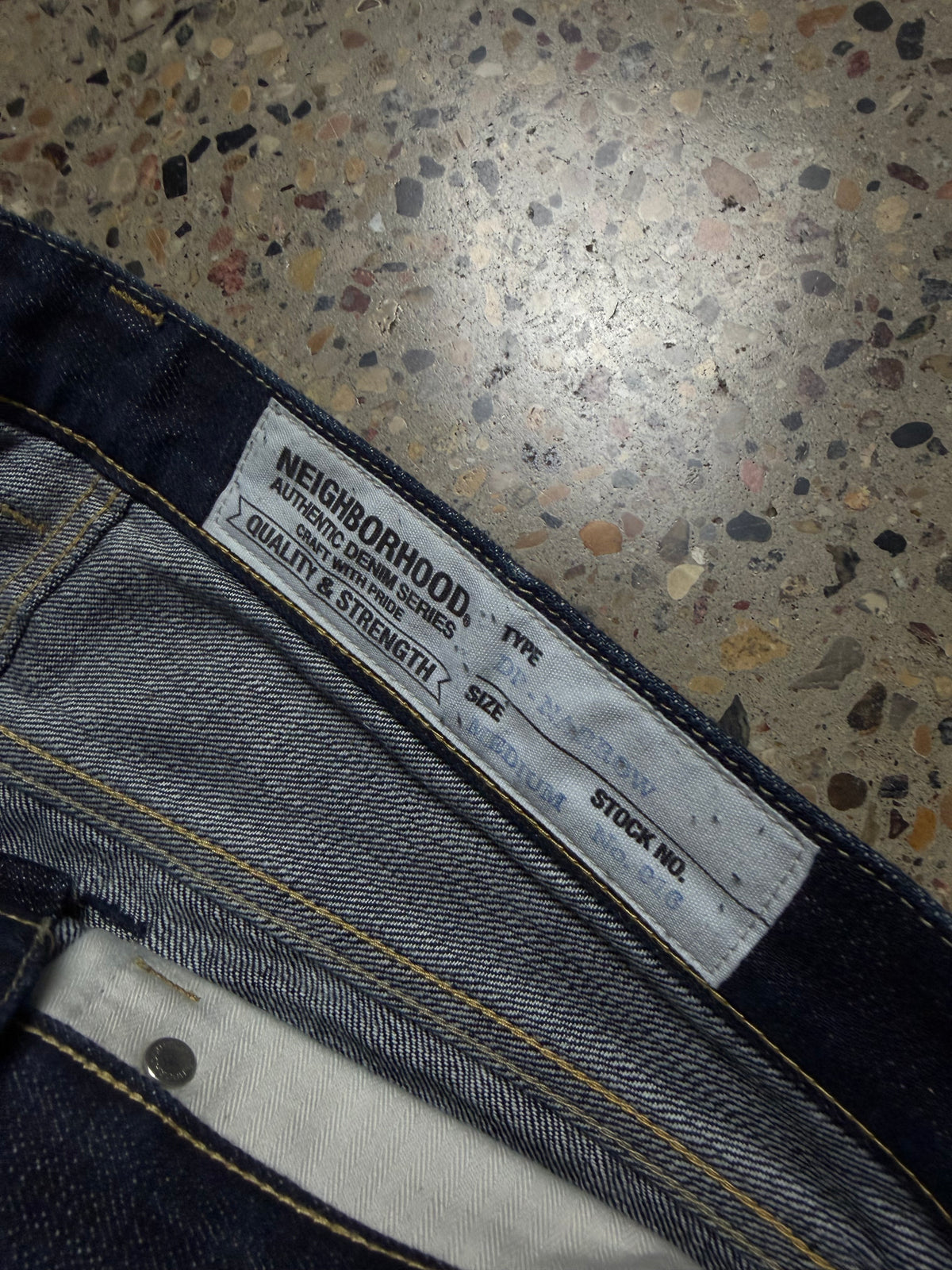 Neighborhood Original Denim Regid Jeans (USED)