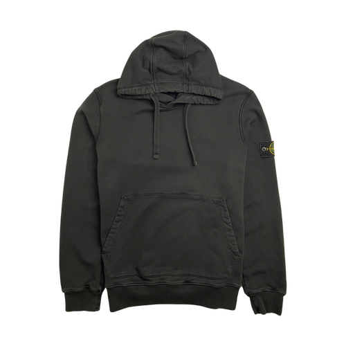 Stone Island Logo-Appliquéd Cotton Hoodie (USED) | Vintage Clothing Store Canada