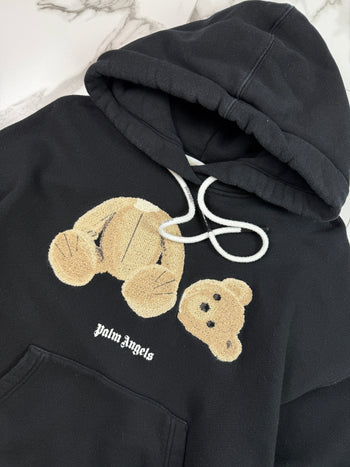 Palm Angels Bear Hoodie Black (USED)