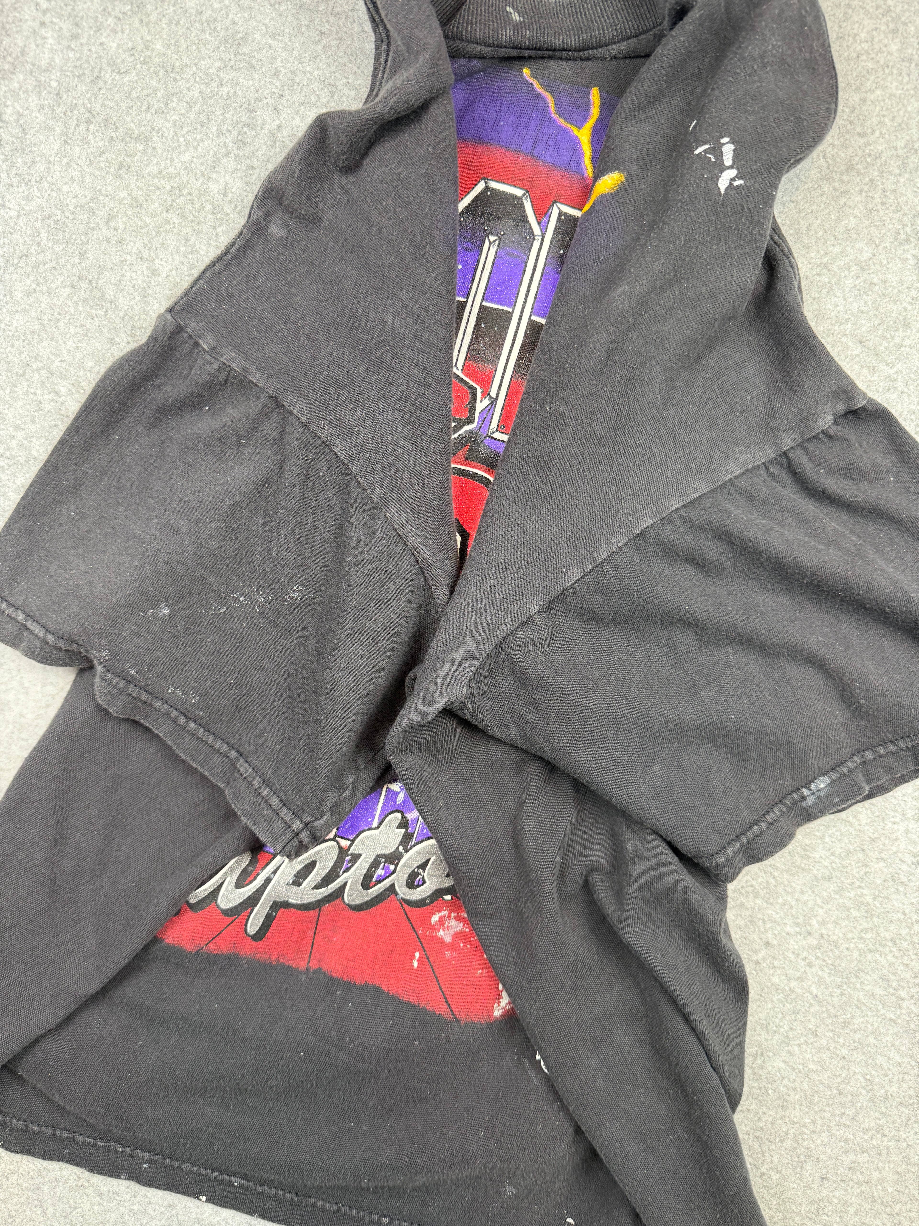 Vintage Toronto Raptors Mascot Tee Black