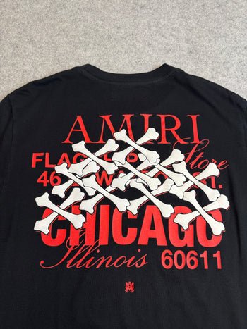Amiri Chicago Exclusive Tee Black (USED)