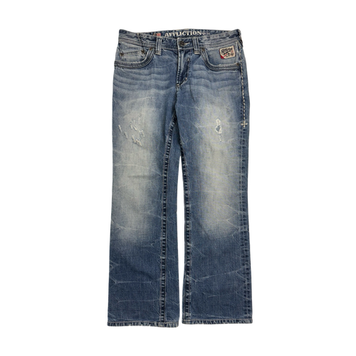 Vintage Y2k Affliction Denim Pants | Vintage Clothing Store Canada