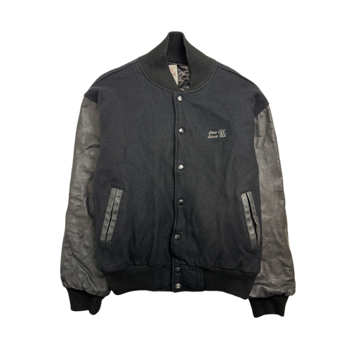 Vintage Hard Rock Cafe Maui Leather Jacket Black | Vintage Clothing Store Canada