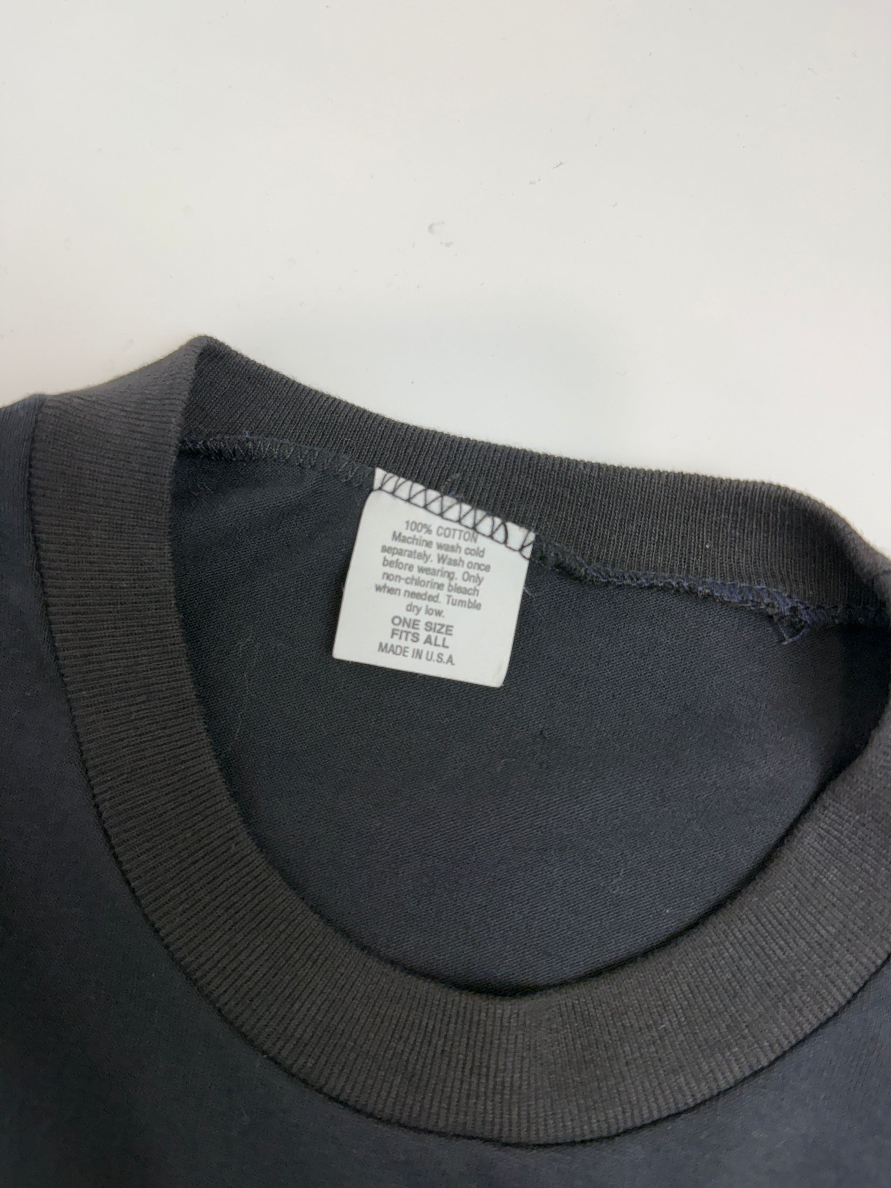 Vintage 1995 Harley Davidson Sturgis Black Hills Tee Black