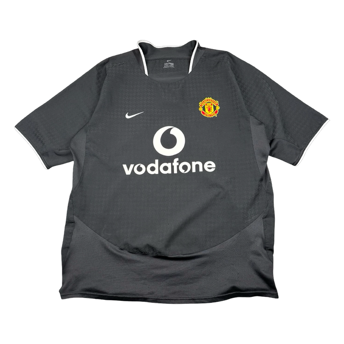 Nike Manchester United F.C. 03/04 Away Jersey Black | Vitnage Clothing Store Canada