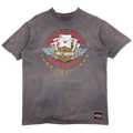 Vintage Harley Davidson National MDA Poker Run Sun Faded Tee