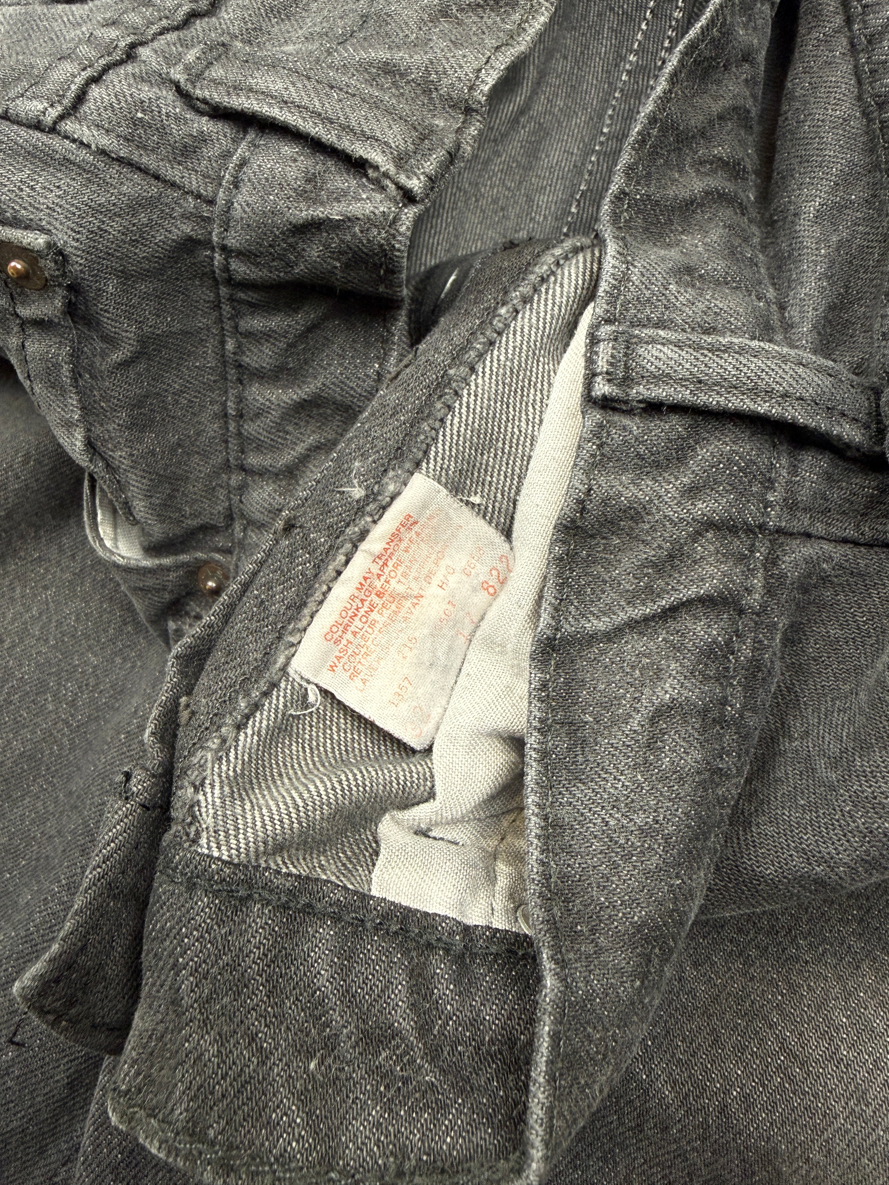 Vintage Levi's 501 Shorts Black