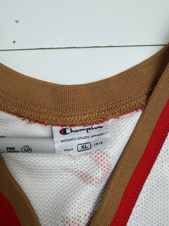 Vintage 2000s Champion NBA Cleveland Cavaliers LeBron James Jersey White