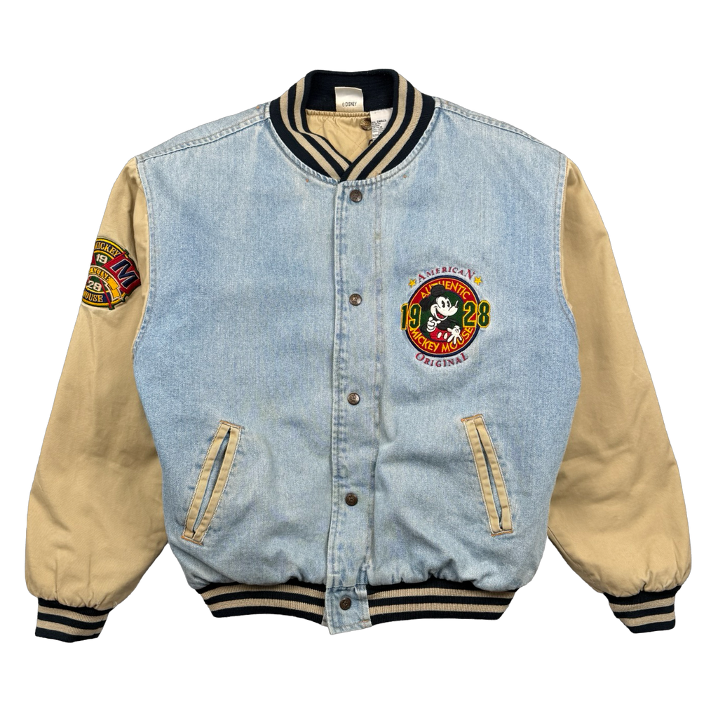 Vintage Disney Store Mickey Mouse 1928 Varsity Jacket