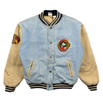 Vintage Disney Store Mickey Mouse 1928 Varsity Jacket