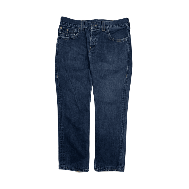 (36) Vintage Y2K True Religion Jack-Cut Denim Jeans