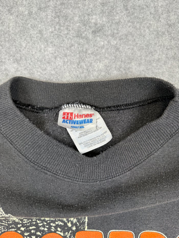 Vintage Hooters Crewneck Faded Black