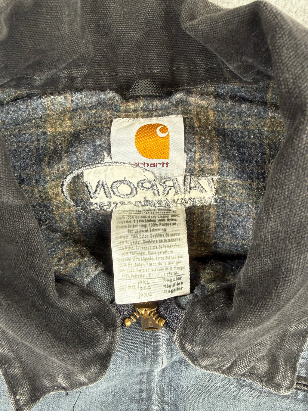 Vintage Carhartt Detroit Jacket Petrol