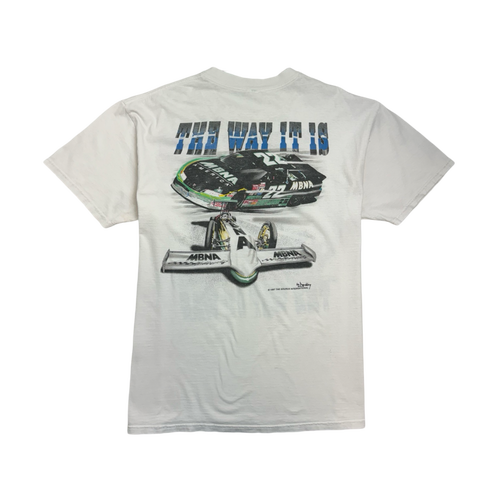 (XL) Vintage '97 Racing The Way It Was The Way It Is Tee White | Vintage Clothing Store Canada