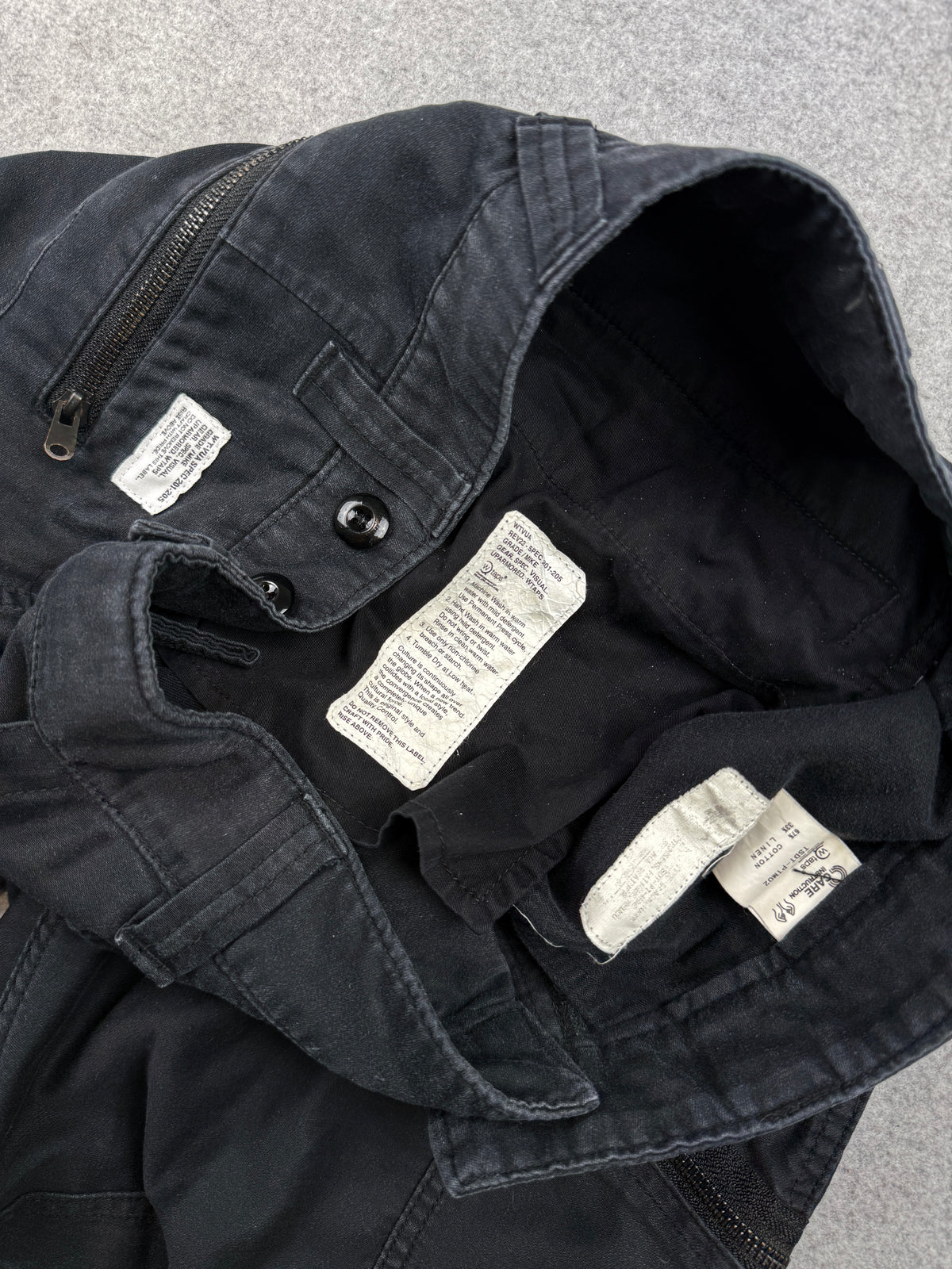 WTAPS Cargo Pants Black (USED)