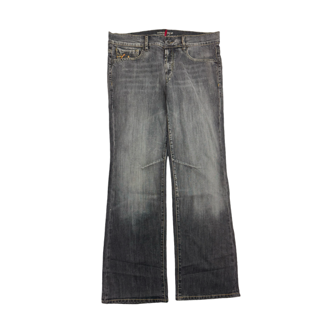 Vintage Y2k Parasuco Denim Pants Faded Black