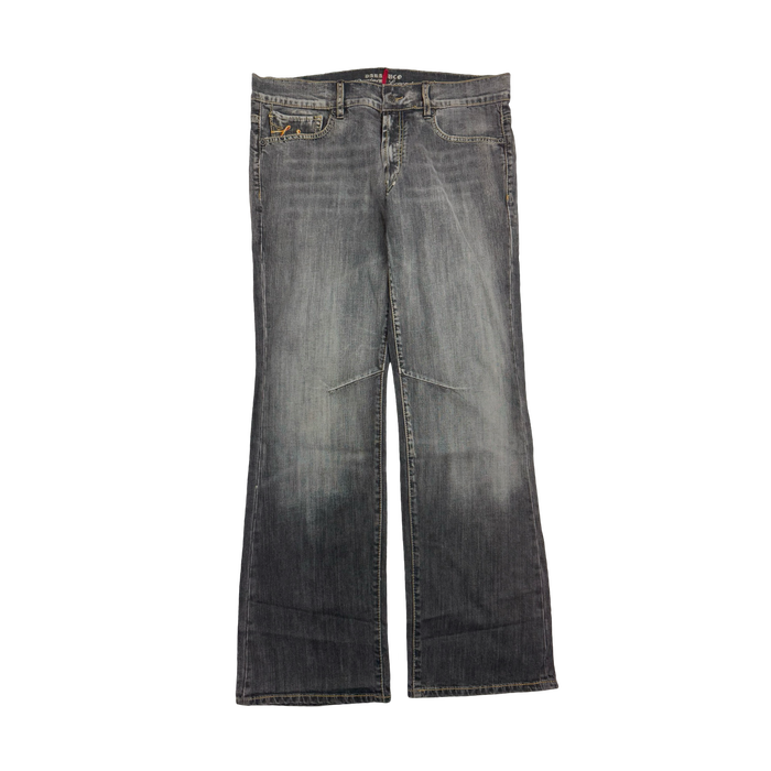 Vintage Y2k Parasuco Denim Pants Faded Black | Vitnage Clothing Store Canada