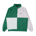 Supreme Color Blocked Half Zip Sweatshirt Light Pine