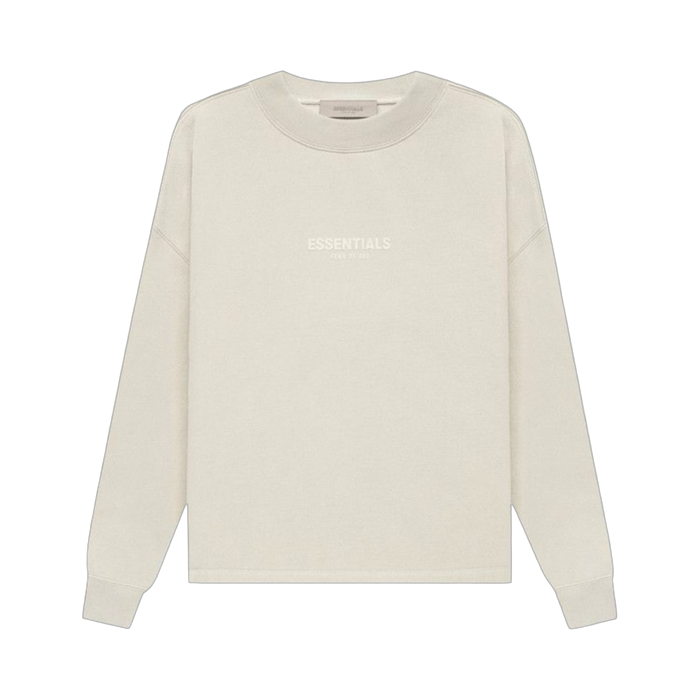 Essentials Fear Of God Core L/S Tee Beige | Vitnage Clothing Store Canada
