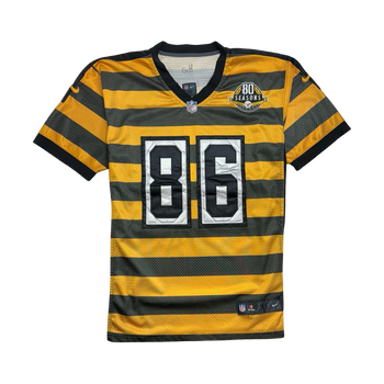 (L) NFL Hines Ward Pittsburgh Steelers Throwback Football Jersey