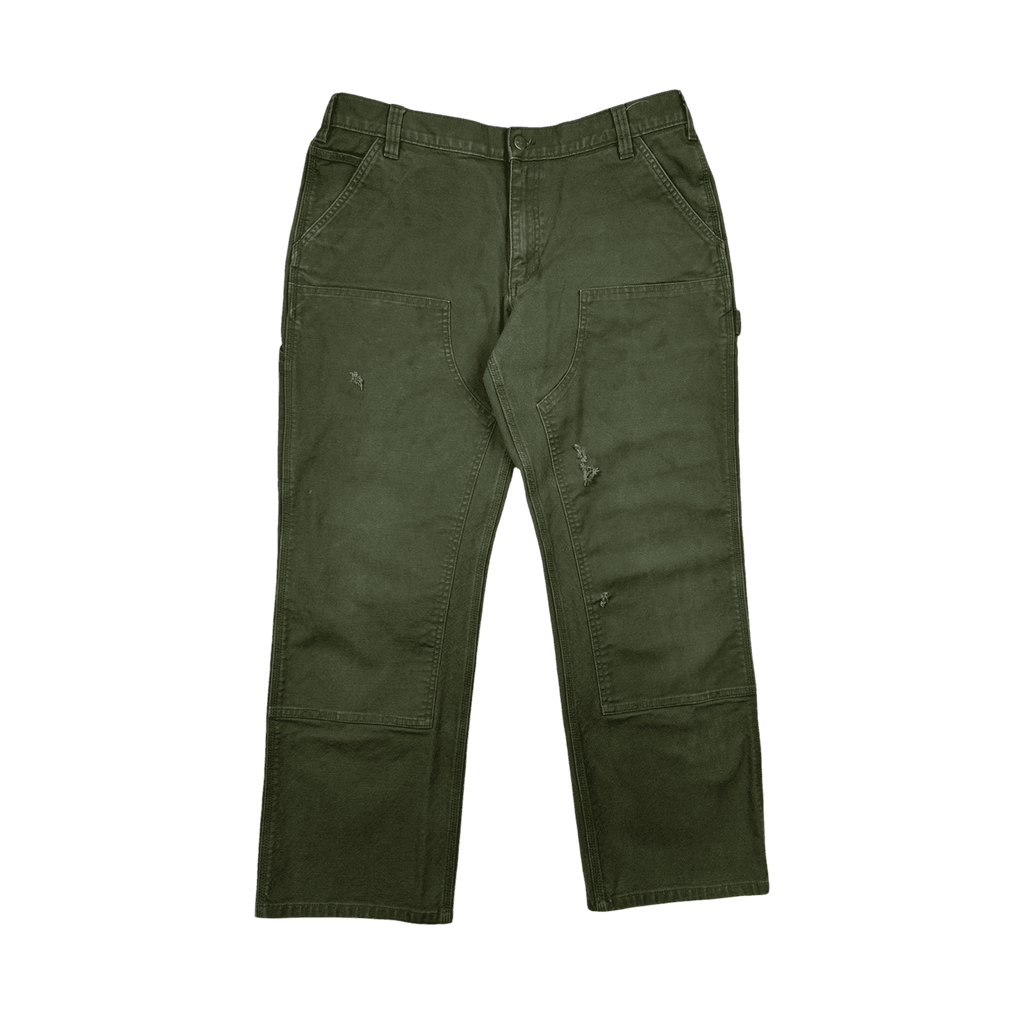 Carhartt Double Knee Carpenter Pants Green