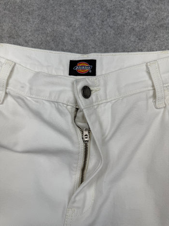 Dickies Carpenter Double Knee Shorts White
