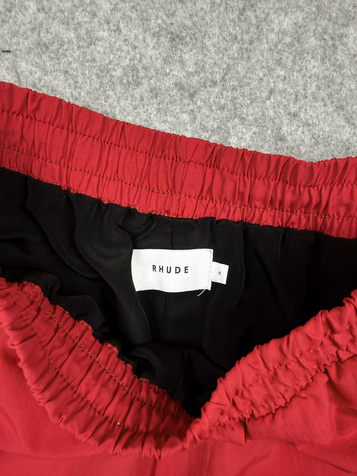 Rhude Logo Short Red (USED)