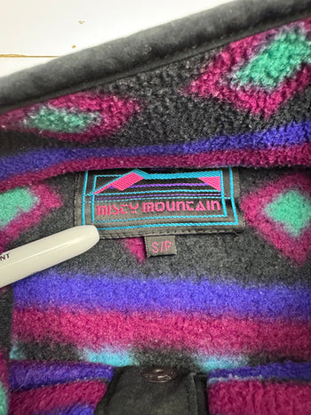 Vintage 90s Misty Mountain Aztec Fleece