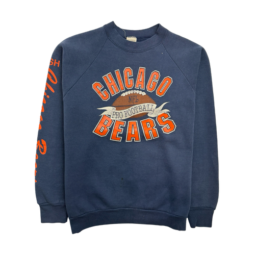 (M) Vintage NFL Chicago Bears Sweatshirt Navy | Vintage Clothing Store Canada