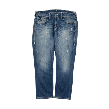 (36) Vintage Y2K True Religion Straight-Cut Jeans