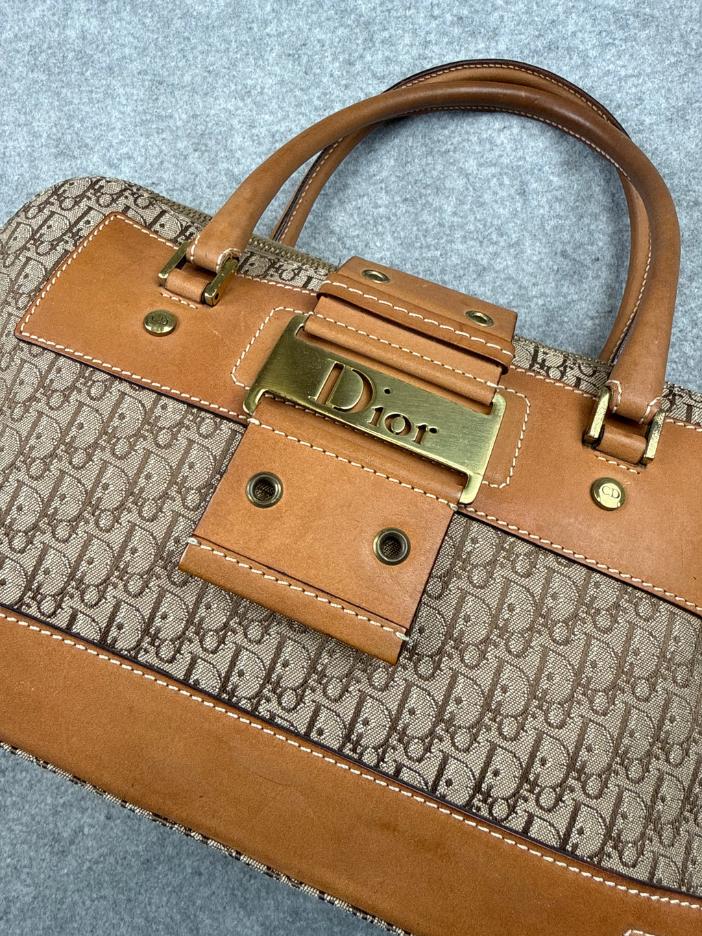 Christian Dior Street Chic Diorissimo Dome Bag