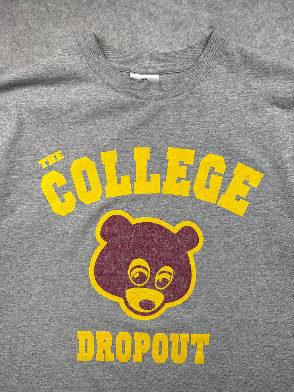Vintage 2000’s Kanye West The College Dropout Tee Grey