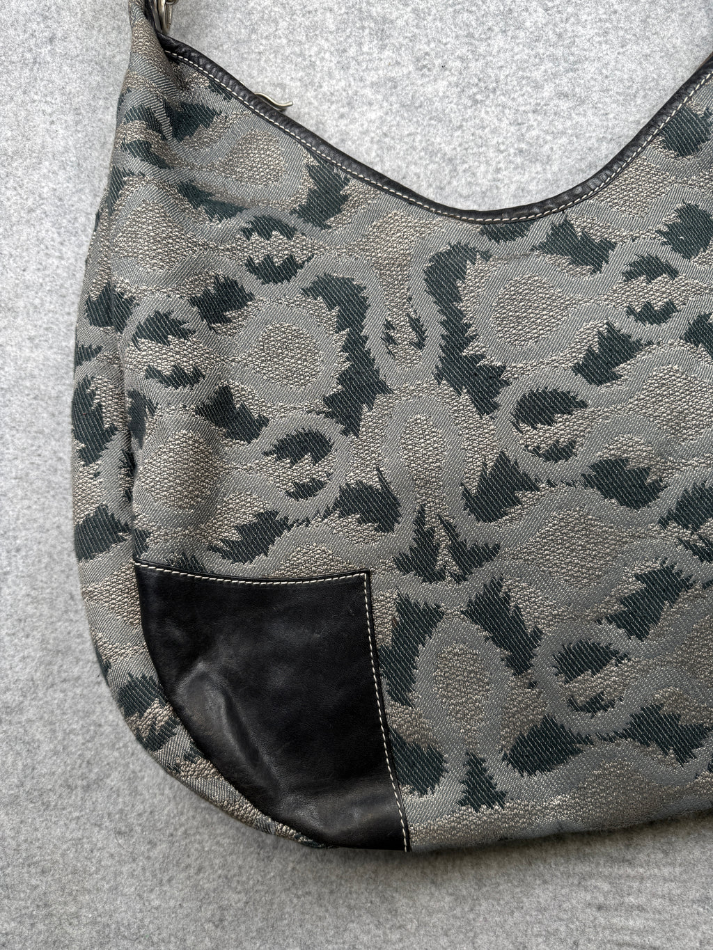 Vivienne Westwood Jacquard Hobo Shoulder Bag