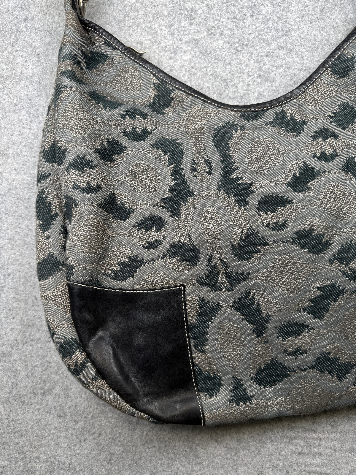 Vivienne Westwood Jacquard Hobo Shoulder Bag