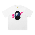 BAPE x Spotify x Central Cee Ape Head Relaxed Fit Tee White