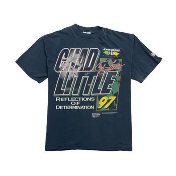 (XL) Vintage Chad Little Nascar Tee Light Navy