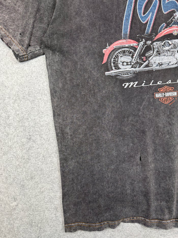 Vintage Harley Davidson 1957 Sportster Tee Black