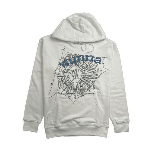 Sp5der Wunna Hoodie White | Vintage Clothing Store Canada