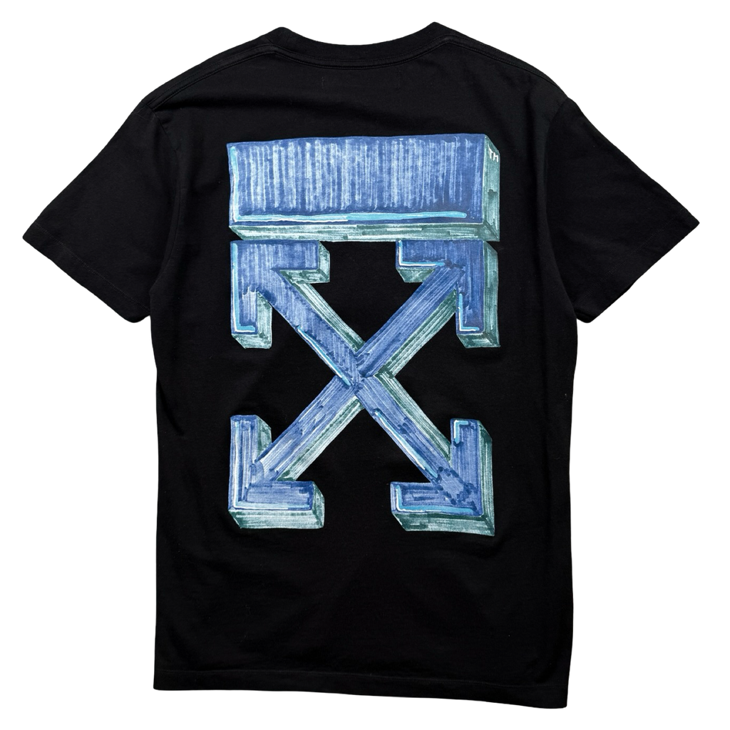 Off-White Marker Arrow Tee Black (USED)